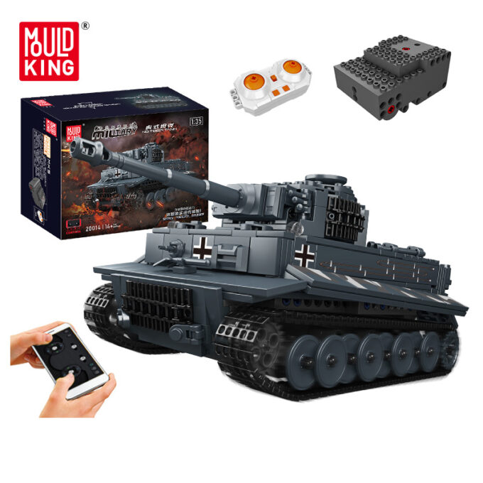 Mould King 20014 Technical RC Military Battle Tank