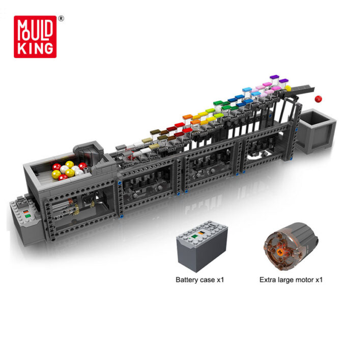 Mould King 26004 The Motorized Rainbow Stepper