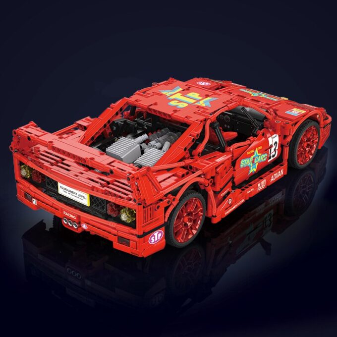 Mould King 13095 1:10 RC Super Sport Car - Image 3