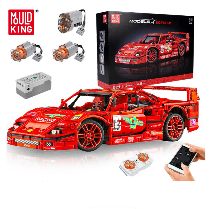Mould King 13095 1:10 RC Super Sport Car