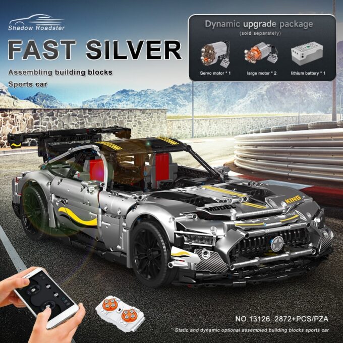 Mould King 13126 Technical RC Racing Car - Image 2