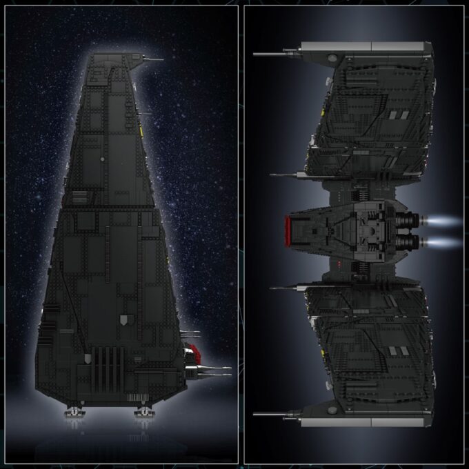 Mould King 21011 UCS Star Destroyer - Image 4